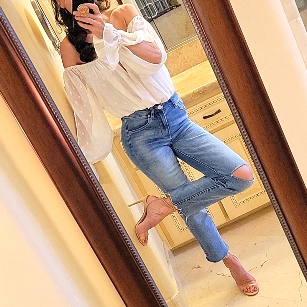 BLANKNYC The Baxter 5-pocket Cropped Jean, Sz 24